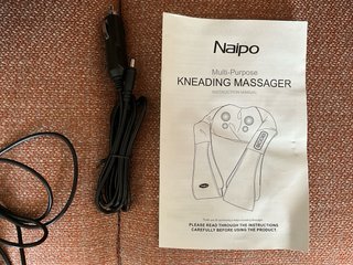 Masajeador Naipo Shiatsu MGS-801 Calor