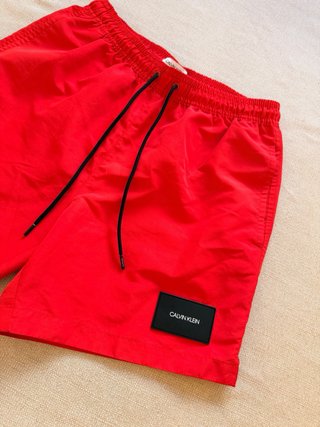 Bañador Calvin Klein Rojo Talla S