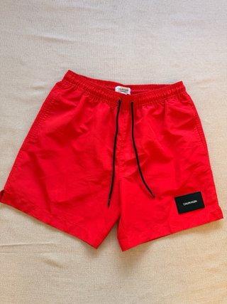 Bañador Calvin Klein Rojo Talla S