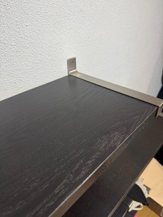 3 Baldas Estanterias Ikea Ekby Jarpen Oscuras