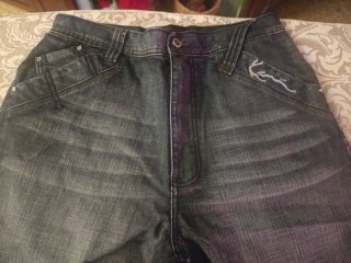 Pantalón corto vaquero Karl Kani azul