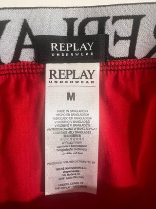 Pack 2 boxers Replay Talla M