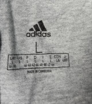 Trank pants  Adidas grises hombre Talla L