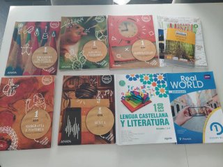 Lote de Libros 1 ESO GSD Los Arroyos (El Escorial)