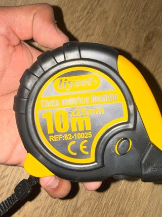Cinta métrica Liyset 10m x 25mm