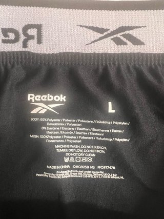 Pack 3 Slips Reebok Hombre Negro