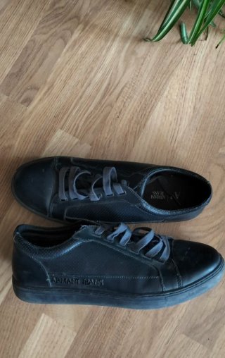 Zapatos Armani Jeans Talla 44 Negros