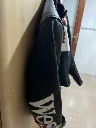 Chaqueta Moto Cuero Talla M