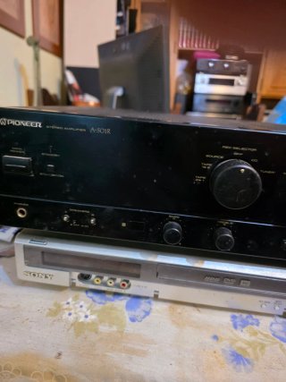 Amplificador Pioneer A-501R Negro/Plateado