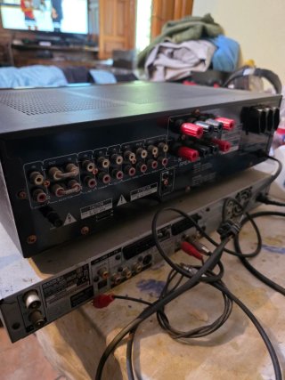 Amplificador Pioneer A-501R Negro/Plateado
