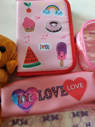Lote de estuches infantiles