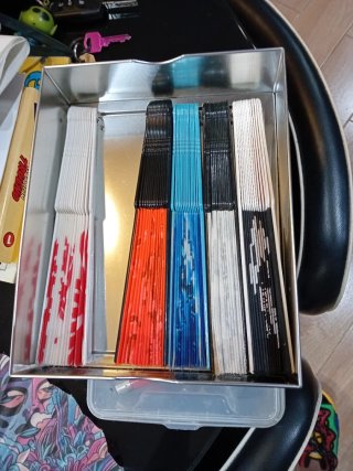 Lote de 5+1 Abanicos Vintage