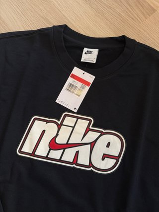 Sudadera Nike Negra con Etiqueta - Talla L (NUEVA)