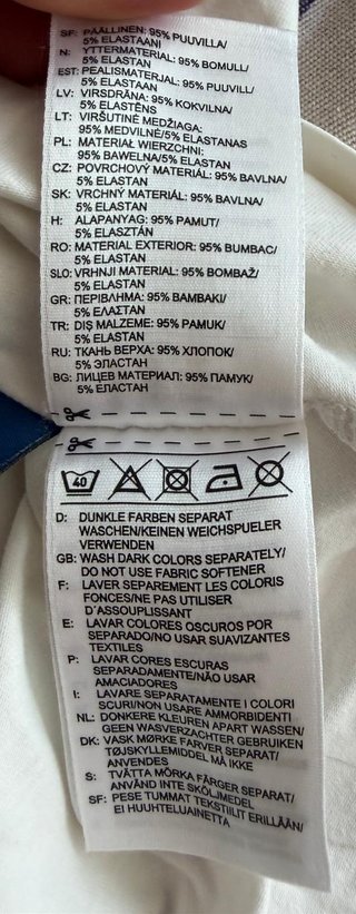 Maglietta Reebok Academia Vintage Bianca Rosa Donna