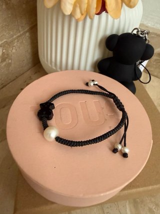 Pulsera Tous Tibet Negra y Blanca
