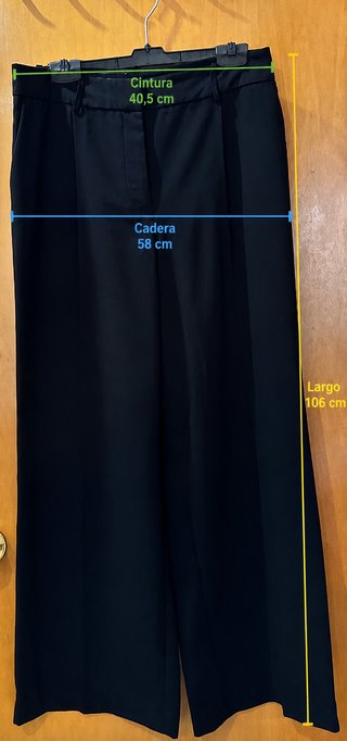 Pantalón Zara Wide Leg Talla L