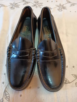 Mocasines Castilla piel negra Talla 43