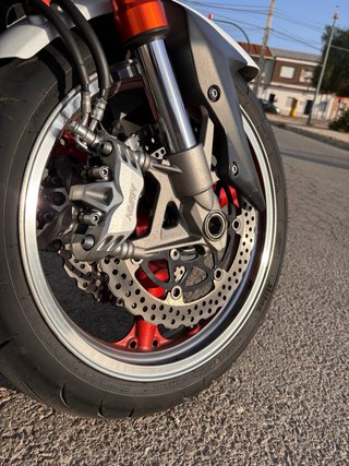 Kawasaki Z1000 2007/2008 Blanca