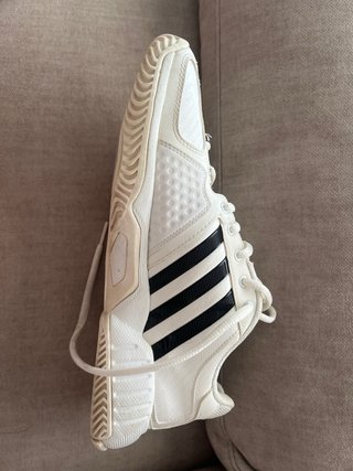 Zapatillas Adidas Pádel Blancas (Sin plantillas)