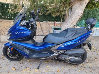 Kymco Xciting S 400i Maxi Scooter Azul