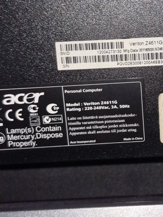 Acer Veriton Z4611G PC Desktop