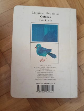 Mi primer libro de los colores