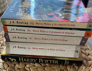 Lote Harry Potter 5 libros en español