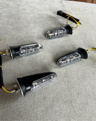 4 Intermitentes led moto Homologados NUEVOS