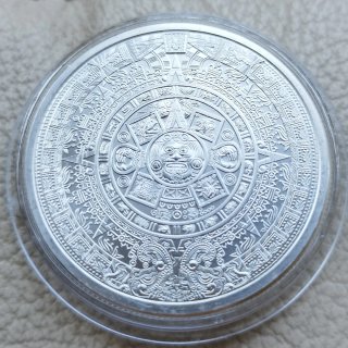 Oz pura plata Cuauhtémoc y el calendario azteca