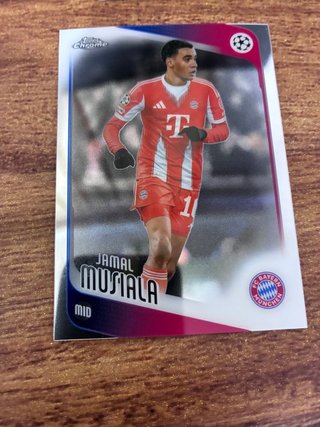 Lote Topps Chrome Bayern Munich 25/26