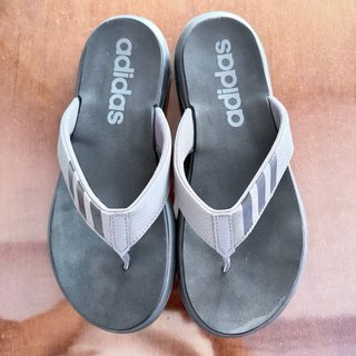 Chanclas Adidas Hombre Talla 42 Gris/Negro
