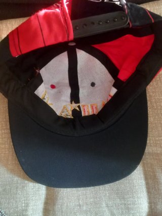 Cappellino Vintage Milan Rosso Nero