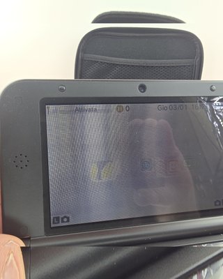 Nintendo 3DS XL Grigia + Caricatore + SD 4GB