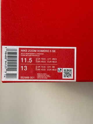 Nike Zoom Vomero 5 ‘Metallic Pewter Green’ 45.5