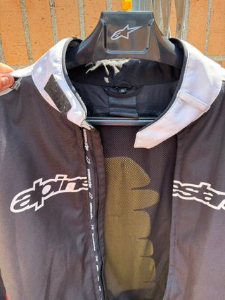 Chaqueta Moto Alpinestars Gunner Negra/Roja