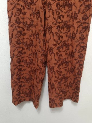 Conjunto Zara bordado perforados talla L