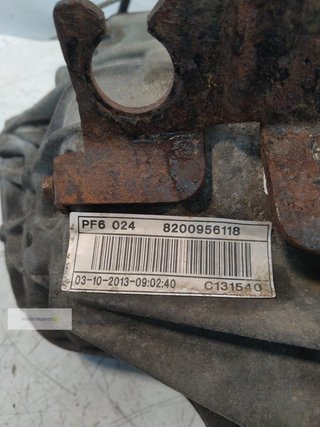 Caja de cambios manual Opel Vivaro A 2006-2014 2.0 CDTI PF6