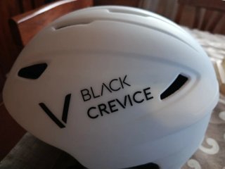 Casco sci/snowboard Black Crevice Bianco