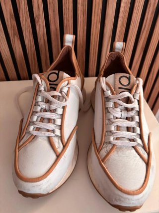 Zapatillas piel Casual mujer