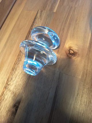 2 Licoreras Cristal Soplado