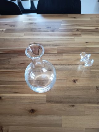 2 Licoreras Cristal Soplado