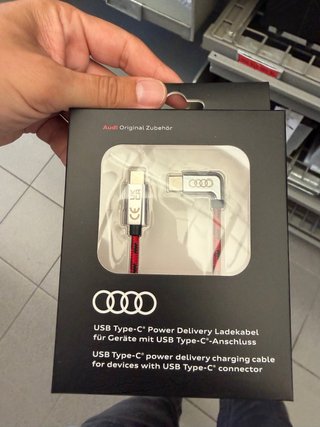 Cavo USB-C Audi Power Delivery