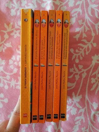 6 LIBROS: El Pirata Garrapata