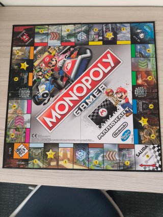 Monopoly Gamer Mario Kart Completo Nuevo