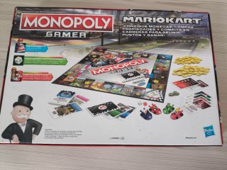 Monopoly Gamer Mario Kart Completo Nuevo