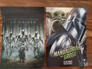 Pósters Star Wars y La Odisea