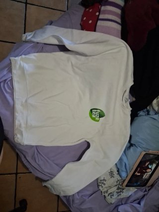 Sudadera blanca Fuze Tea