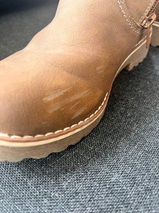 Botas niña marrones