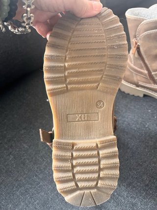 Botas niña marrones