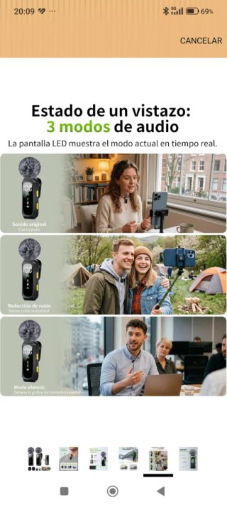 Pack Micrófonos Inalámbricos Nuevos